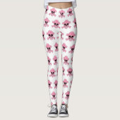 Roze Camouflage Leggings (Voorkant)