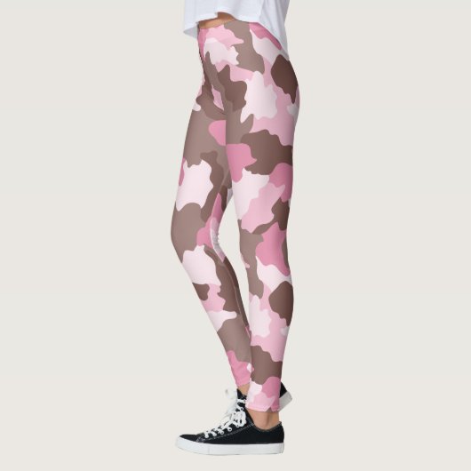 Roze Camouflage Leggings (Links)