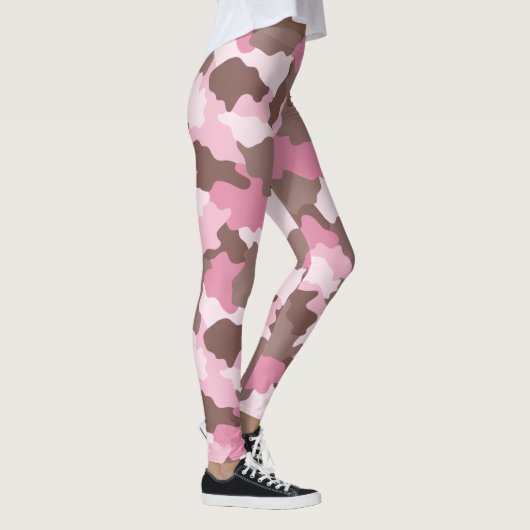 Roze Camouflage Leggings (Rechts)