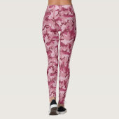 Roze camouflage leggings (Achterkant)