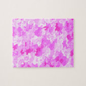 Roze Camouflage Legpuzzel (Horizontaal)