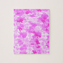Roze Camouflage Legpuzzel