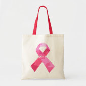 Roze Camouflage lint Datum lint Canvas tas (Voorkant)