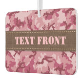 Roze camouflage luchtverfrisser (Links)
