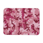 Roze camouflage magneet (Horizontaal)