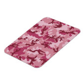 Roze camouflage magneet (Linkerzijde)