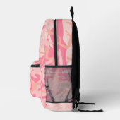 Roze Camouflage, Militair, Leger Bedrukte Rugzak (Rechts)