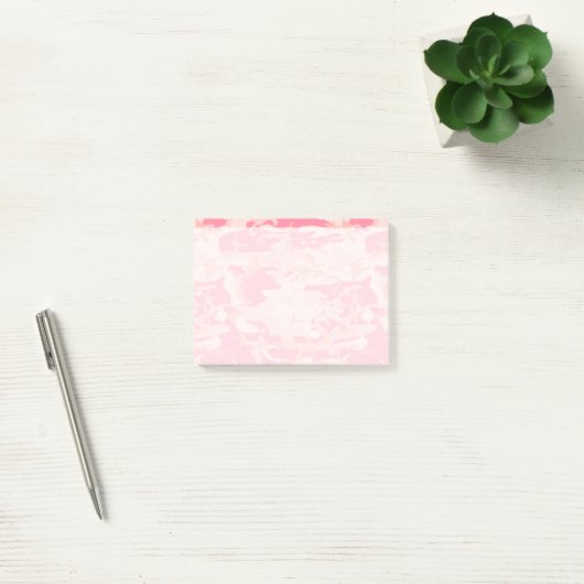 Roze Camouflage, Militair, Leger Post-it® Notes (Kantoor)