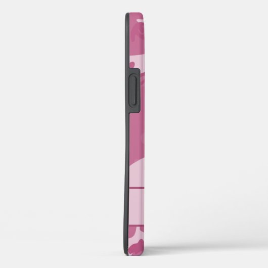 Roze Camouflage Monogram Case-Mate iPhone Case (Achterkant / Rechts)