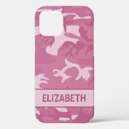 Roze Camouflage Monogram Case-Mate iPhone Case