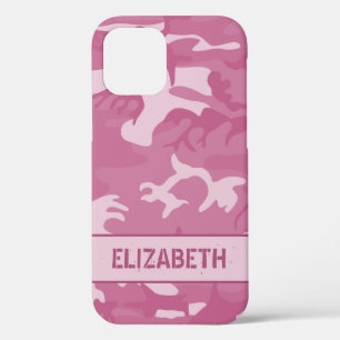 Roze Camouflage Monogram Case-Mate iPhone Case