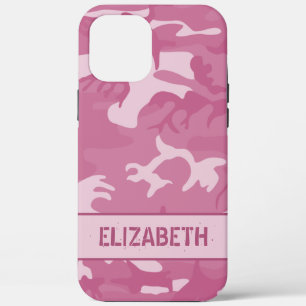 Roze Camouflage Monogram Case-Mate iPhone Case
