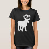 Roze Camouflage Moose T-shirts (Voorkant)