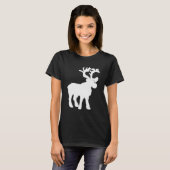 Roze Camouflage Moose T-shirts (Voorkant volledig)