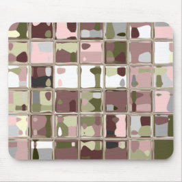 Roze Camouflage MultiColor Mousepad Muismat