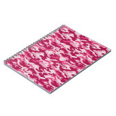 Roze Camouflage Notitieboek (Linkerzijde)