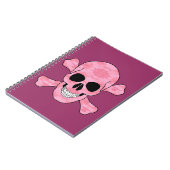 Roze Camouflage Notitieboek (Linkerzijde)