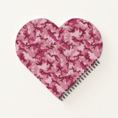 Roze camouflage notitieboek (Achterkant)