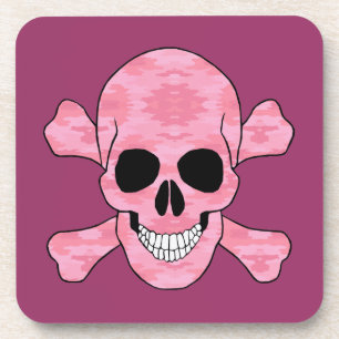 Roze Camouflage Onderzetters