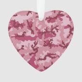 Roze camouflage ornament (voorkant)