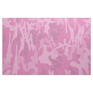 Roze Camouflage Patroon Stof