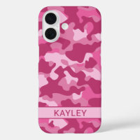 Roze Camouflage Persoonlijk