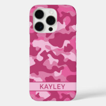 Roze Camouflage Persoonlijk