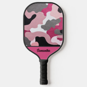 Roze Camouflage Pickleball Paddles