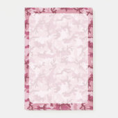 Roze camouflage post-it® notes (Voorkant)