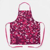 Roze Camouflage Schort (Voorkant)