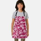 Roze Camouflage Schort (Insitu)