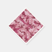 Roze camouflage servet (Hoek)