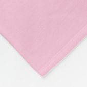 Roze Camouflage Silhouette Bunny Fleece Blanket Deken (Hoek)