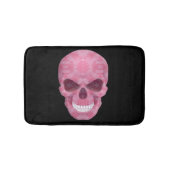 Roze Camouflage Skull Bath Mat (Voorkant)