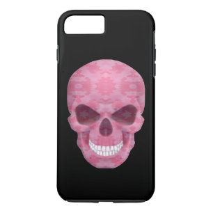 Roze Camouflage Skull iPhone 7 Hoesje