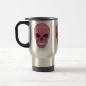 Roze Camouflage Skull Travel Mug Reisbeker (Links)