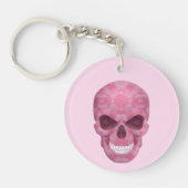 Roze Camouflage Sleutelhanger (Voorkant)