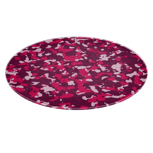 Roze Camouflage Snijplank (Hoek)