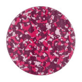 Roze Camouflage Snijplank (Voorkant)
