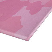Roze Camouflage snijraad Snijplank (Hoek)