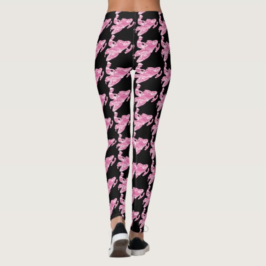 Roze Camouflage Snowmobile Leggings (Achterkant)