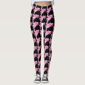 Roze Camouflage Snowmobile Leggings (Voorkant)