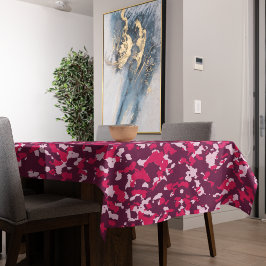 Roze Camouflage Tafelkleed
