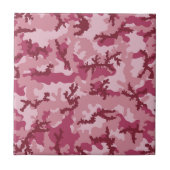 Roze camouflage tegeltje (Voorkant)