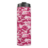 Roze Camouflage Thermosbeker (Voorkant)