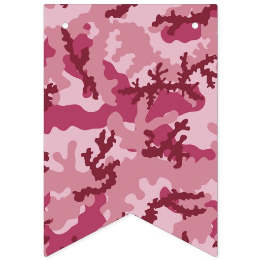 Roze camouflage vlaggetjes (Tweede vlag)