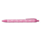 Roze Camouflage Zwarte Inkt Pen (Bovenkant)