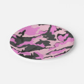 roze camouflagepapier bord (Gekanteld)