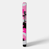 Roze Camouflagepatroon Case-Mate iPhone Case (Achterkant / Links)