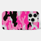 Roze Camouflagepatroon Case-Mate iPhone Case (Achterkant (horizontaal))